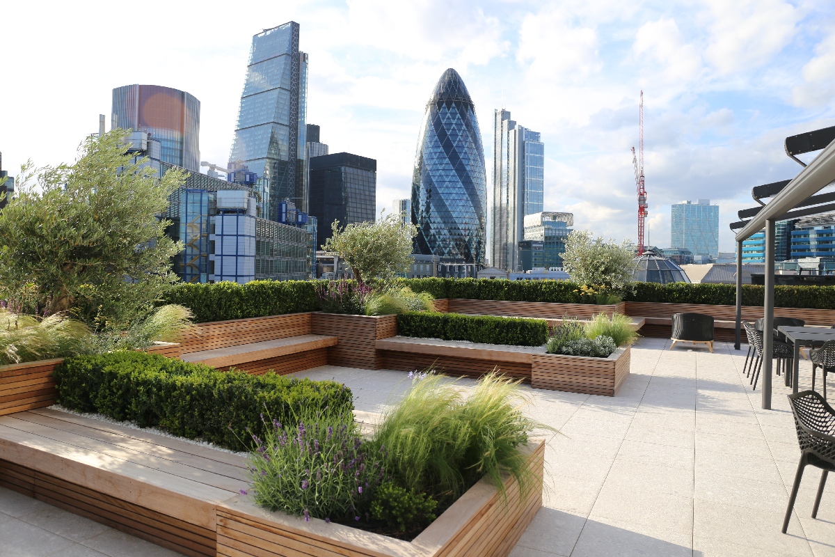 Roof Terrace Design Roof Terrace Planters Outdoor Planters 